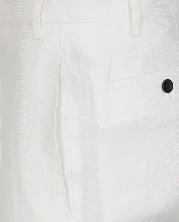 Pauw Linnen Broek - Wit