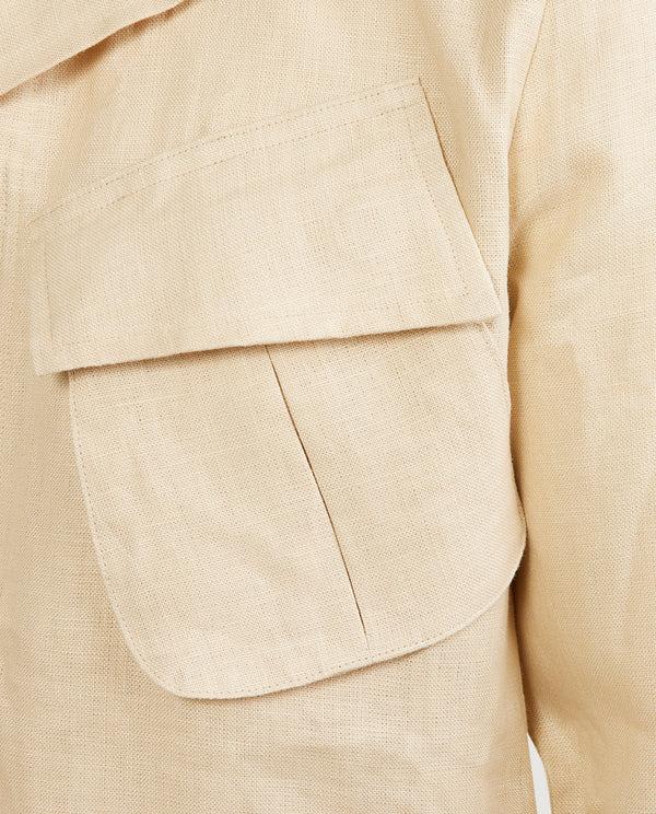 pauw Linnen Jungle Jacket - Ecru