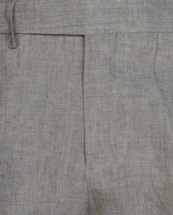 pauw Linnen Korte Broek - Grijs