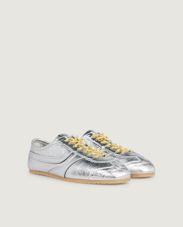 Pauw Metallic Sneakers - Zilver