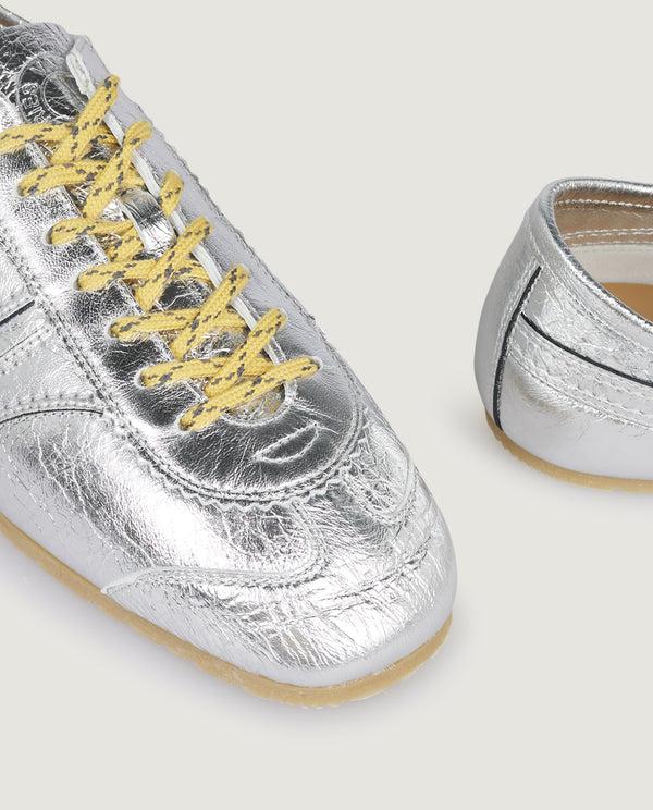 pauw Metallic Sneakers - Zilver