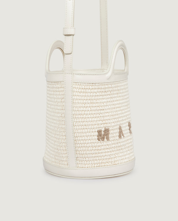 pauw Mini Bucket Tas - Ecru