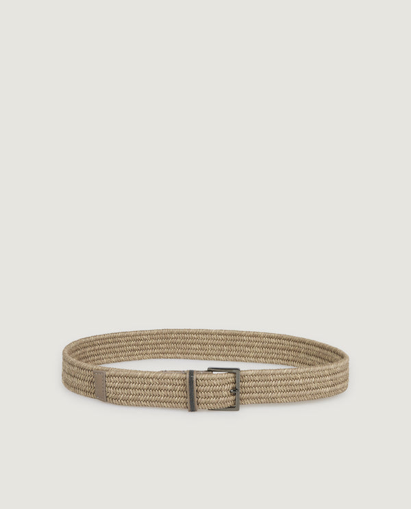 pauw Monili Raffia Riem - Lichtbruin