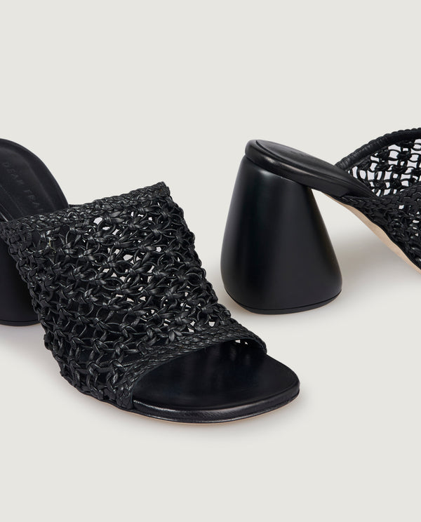 pauw Open Weave Schoen - Zwart