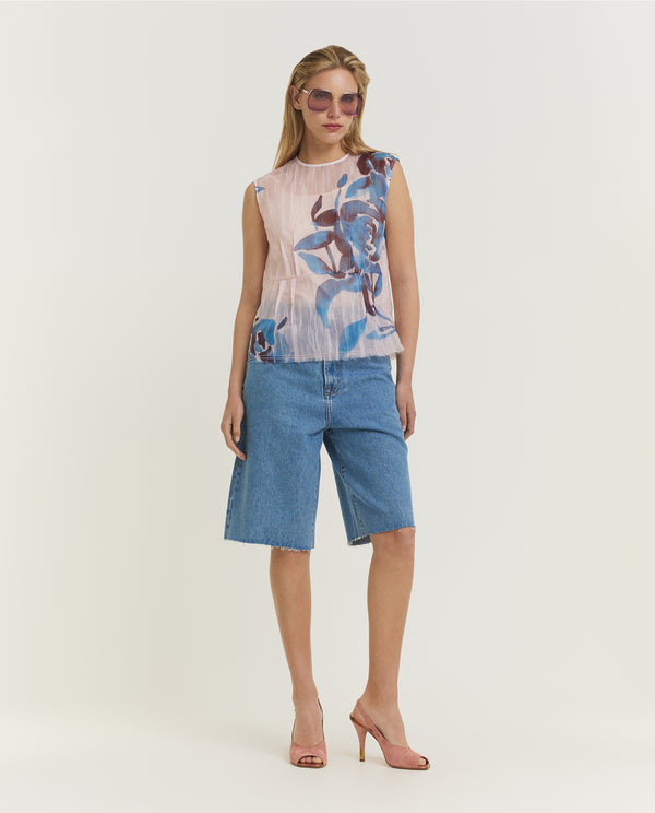Pauw Painted Peonies Shirt - Roze