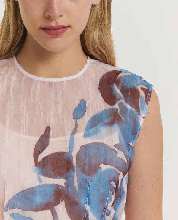 pauw Painted Peonies Shirt - Roze