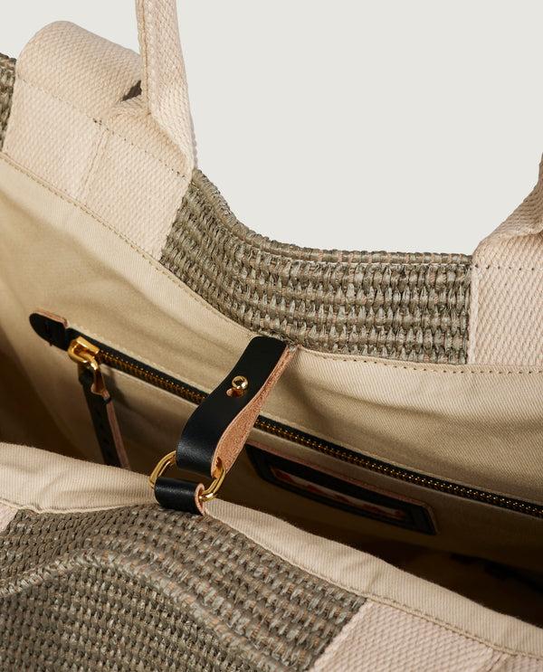 Pauw Raffia Shopper - Lichtbruin