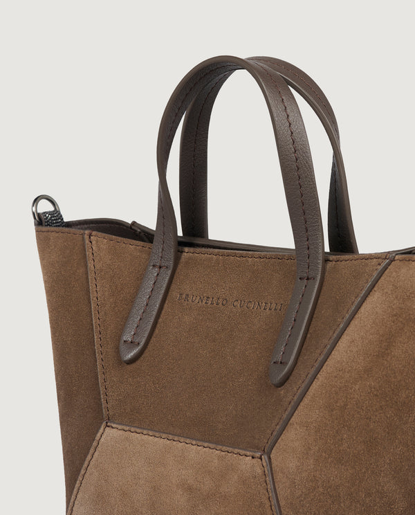 Pauw Suede Duo Tas - Bruin