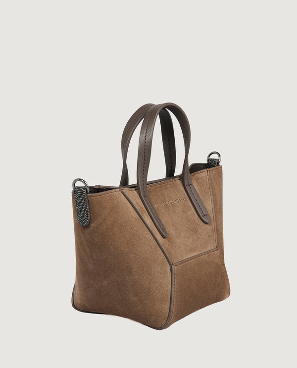 Pauw Suede Duo Tas - Bruin