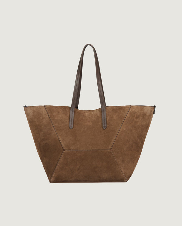 Pauw Suède Shopper - Bruin