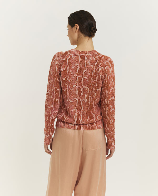 Pauw Tanna Patterned Sweater - Oranje