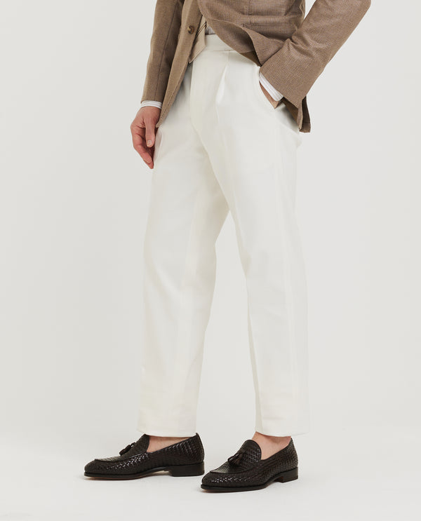 pauw Twill Katoenen Broek - Wit