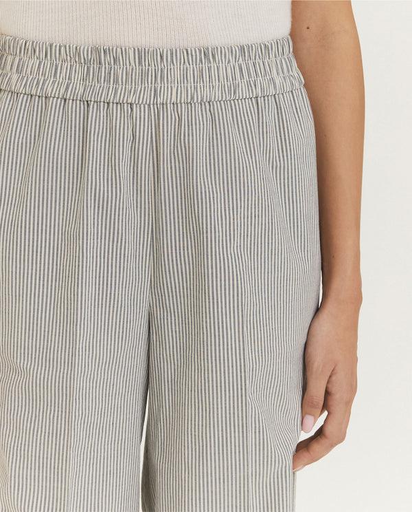 pauw Wijde Katoenen Broek - Blauw