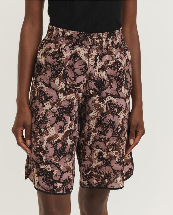 pauw Wijde Print Short - Roze