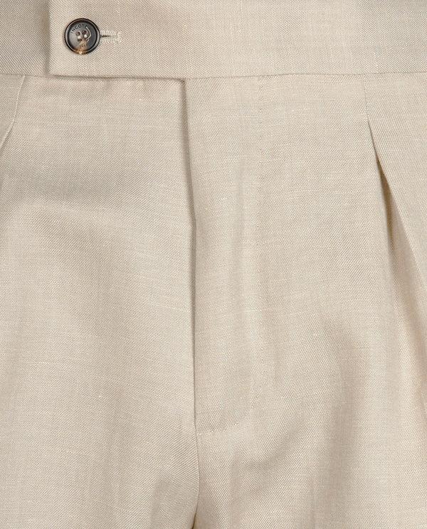 pauw Wol Mix Broek - Ecru