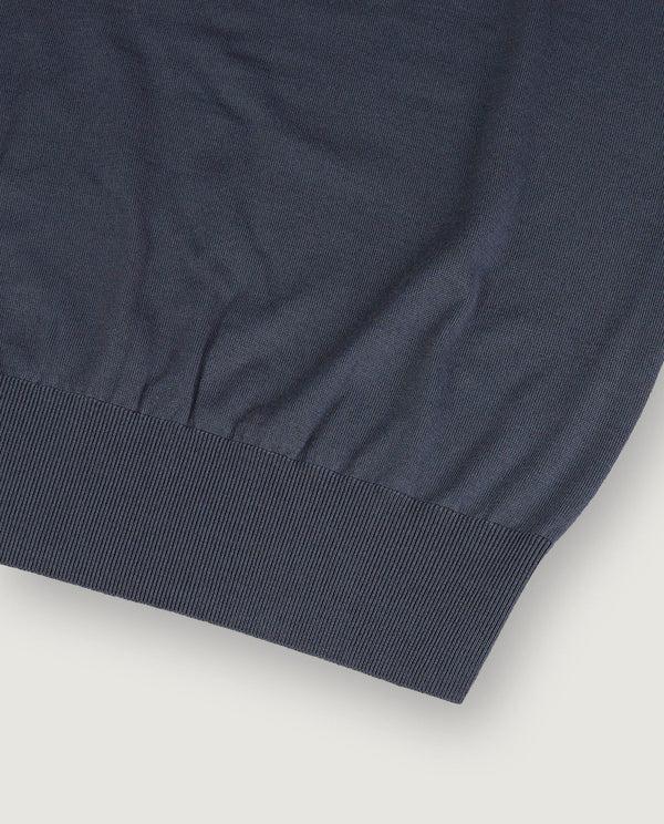 Pauw Wollen Polo - Blauw