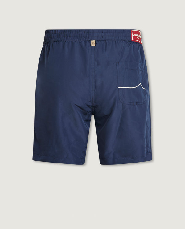 Pauw Zwembroek - Donkerblauw