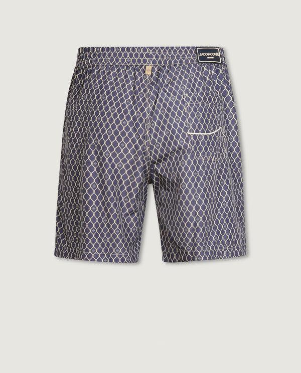 Pauw Zwembroek Met Print - Blauw