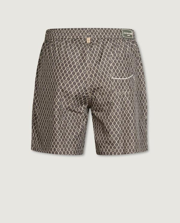 Pauw Zwembroek Met Print - Bruin