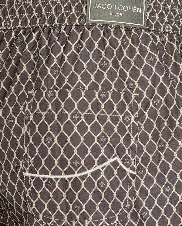 Pauw Zwembroek Met Print - Bruin