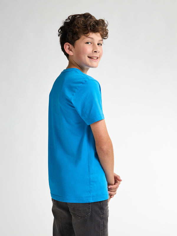 Petrol Industries 2-pack Basic T-shirt Ronde Hals Peacock