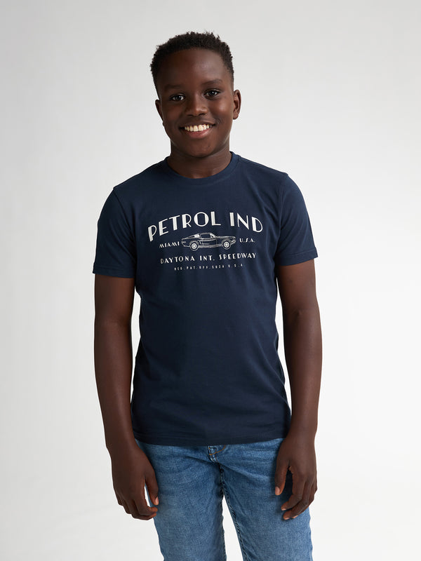 Petrol Industries 2-pack Basic T-shirt Ronde Hals Riviera