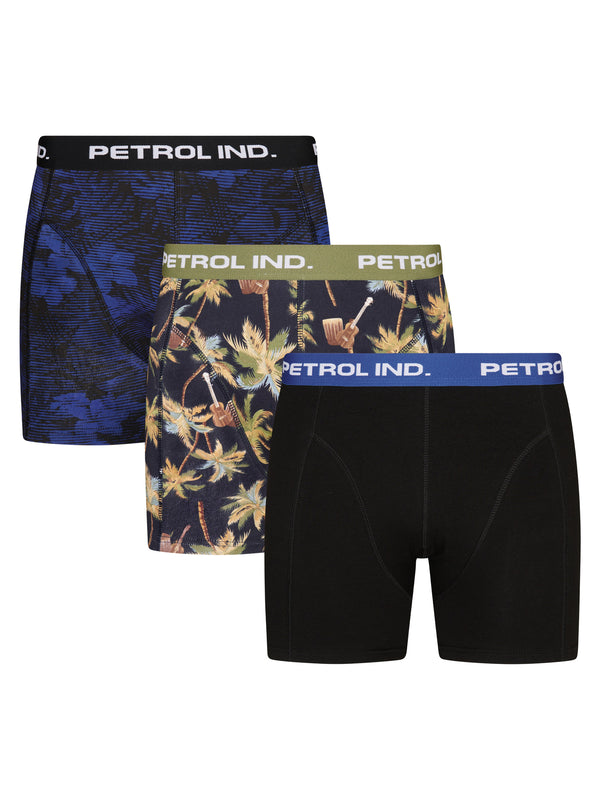petrol industries 3-pack Boxershorts Coralstoneview