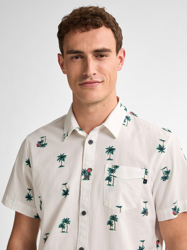 Petrol Industries All-over Print Overhemd Coralshore