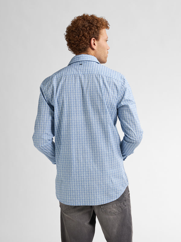 Petrol Industries All-over Print Overhemd Dolphinview