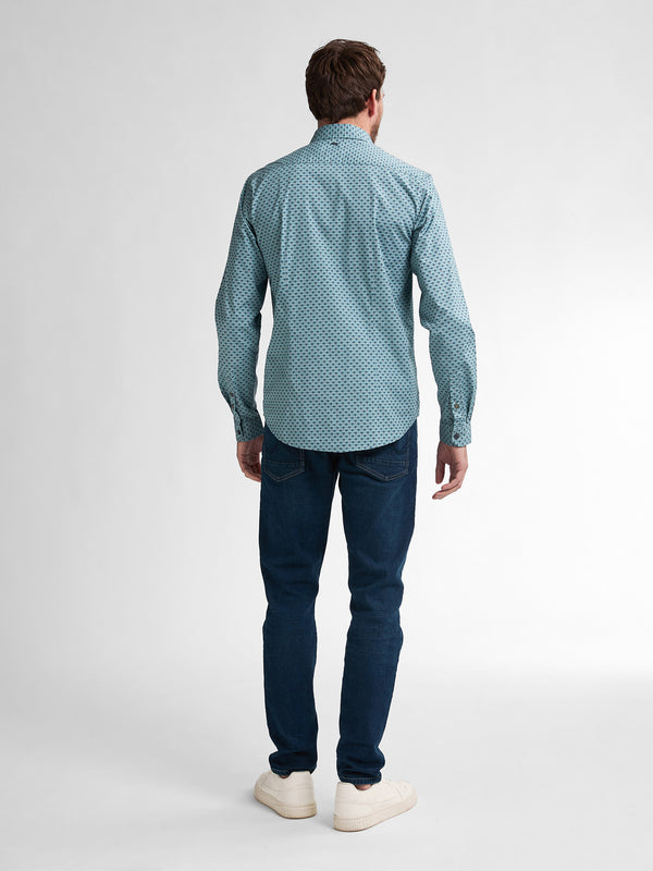 Petrol Industries All-over Print Overhemd Seacrestview