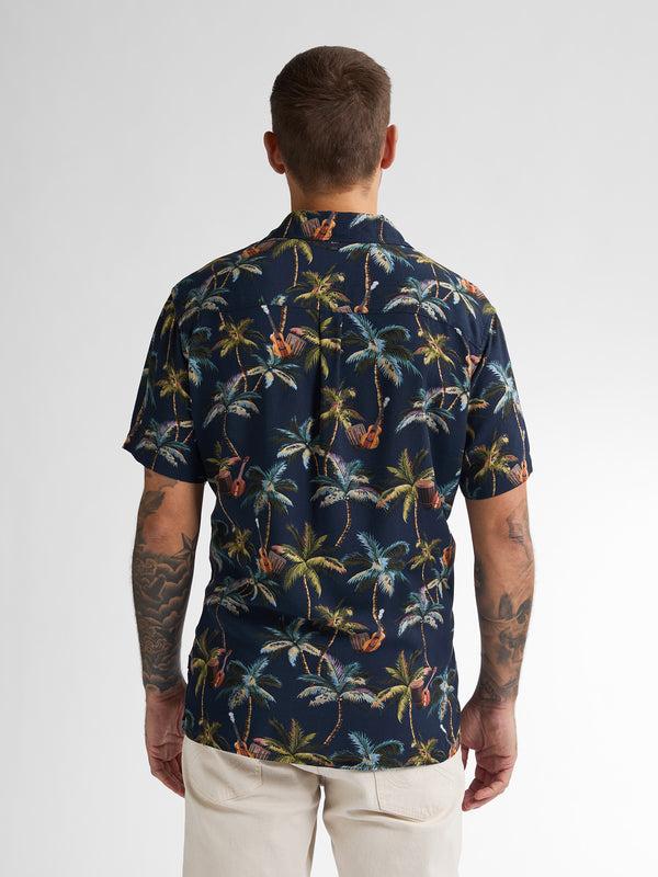 Petrol Industries All-over Print Overhemd Seaforest