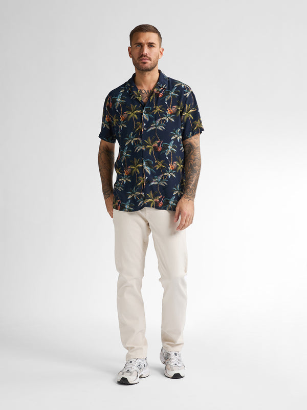 Petrol Industries All-over Print Overhemd Seaforest