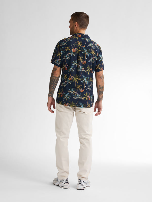 Petrol Industries All-over Print Overhemd Seaforest