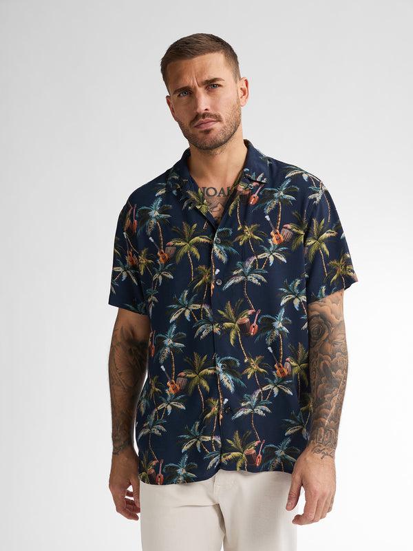 petrol industries All-over Print Overhemd Seaforest