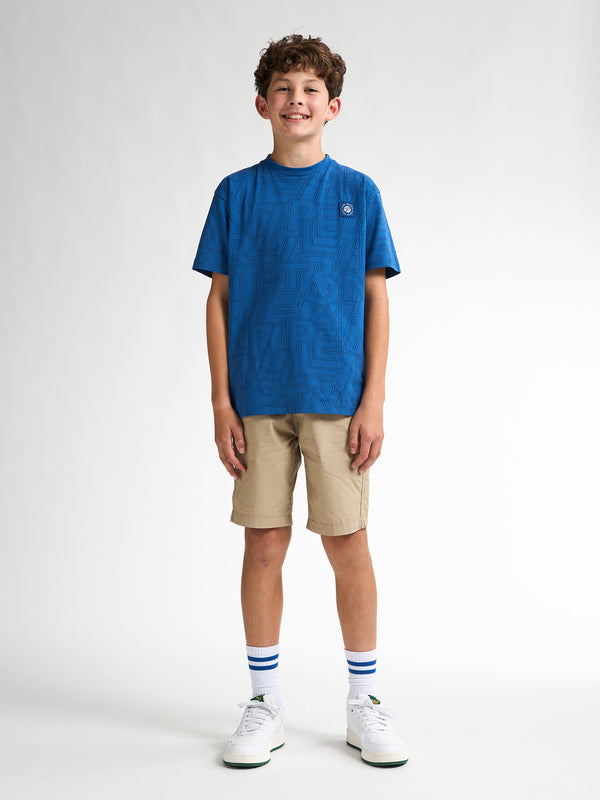 Petrol Industries All-over Print T-shirt Hibiscusbreeze