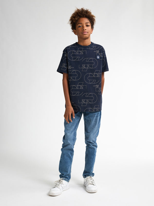 Petrol Industries All-over Print T-shirt Marlinview