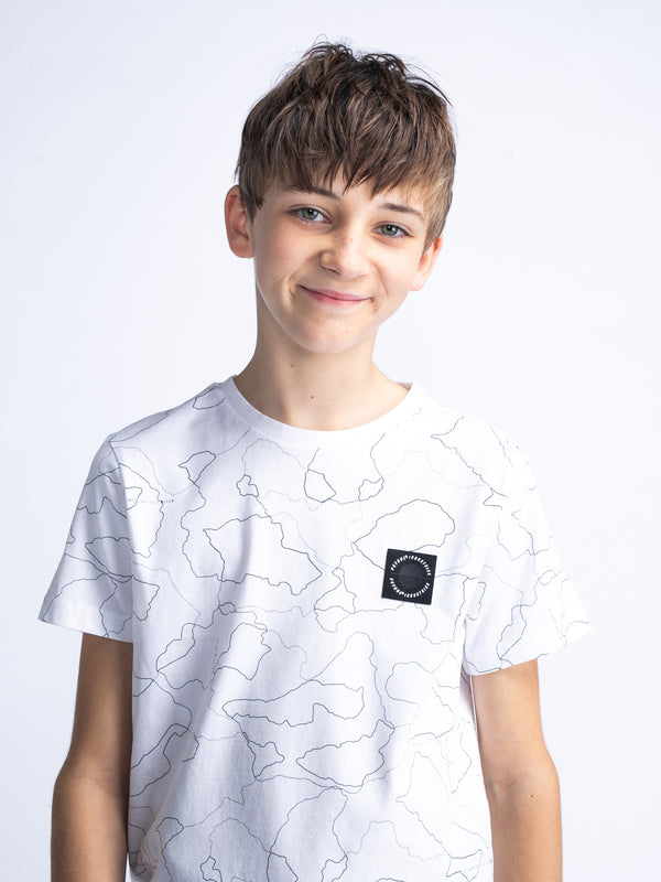 Petrol Industries All-over Print T-shirt Shorebreak