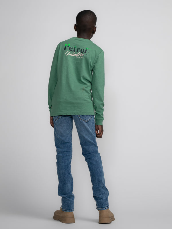 Petrol Industries Artwork T-shirt Lange Mouwen Dalton