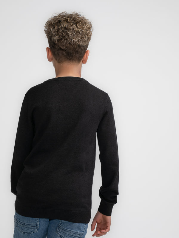 Petrol Industries Fijngebreide V-hals Trui Kotzebue