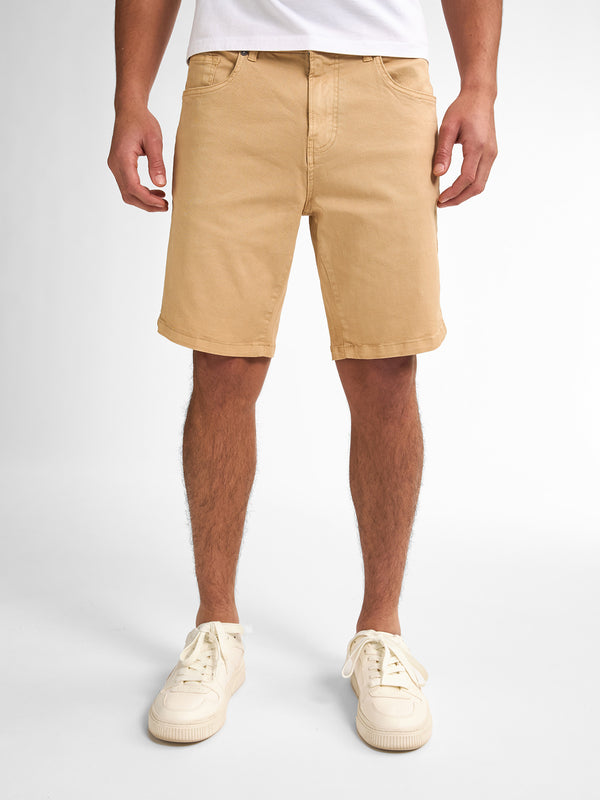 petrol industries Gekleurde Denim Short Stingraypark