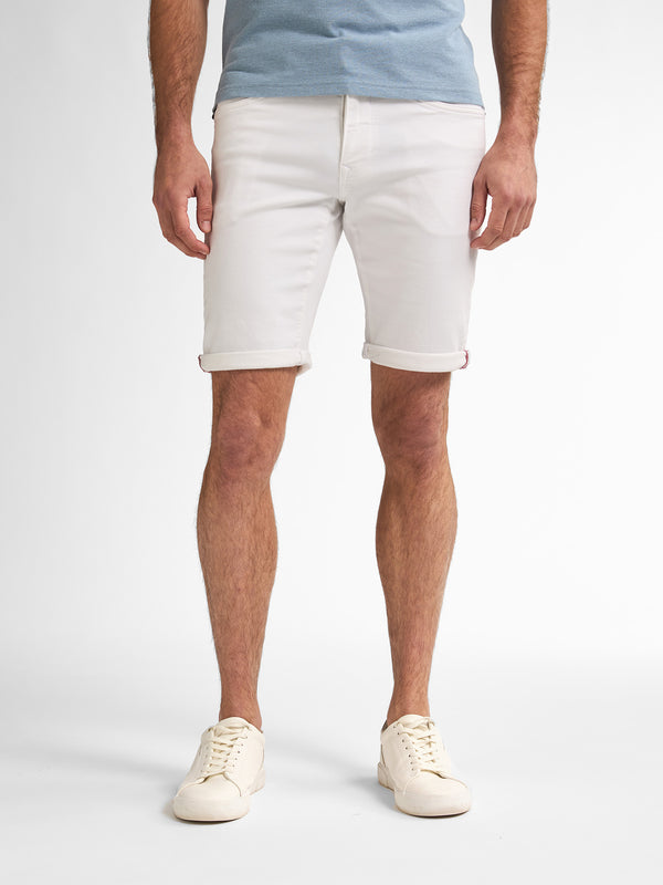 petrol industries Jackson Gekleurde Denim Short Coconut