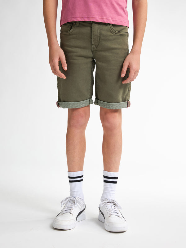 petrol industries Jackson Gekleurde Denim Short Nautica