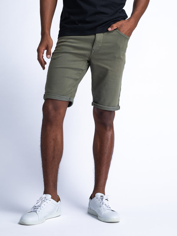 petrol industries Jackson Gekleurde Denim Short Sungreet