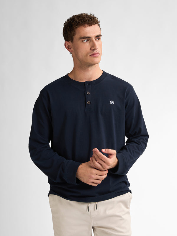 petrol industries Logo T-shirt Lange Mouwen Tropiccrest