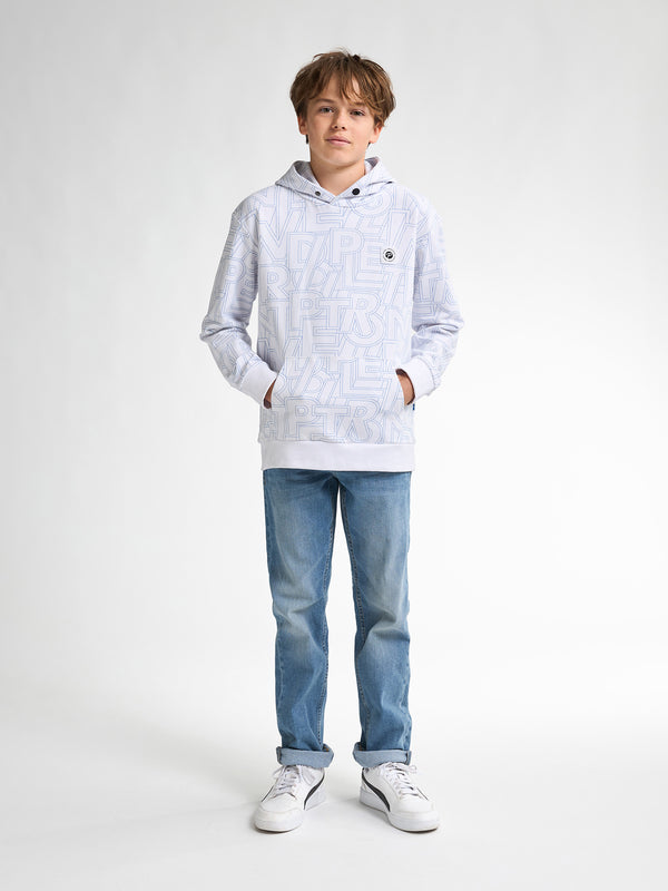 Petrol Industries All-over Print Hoodie Oceana