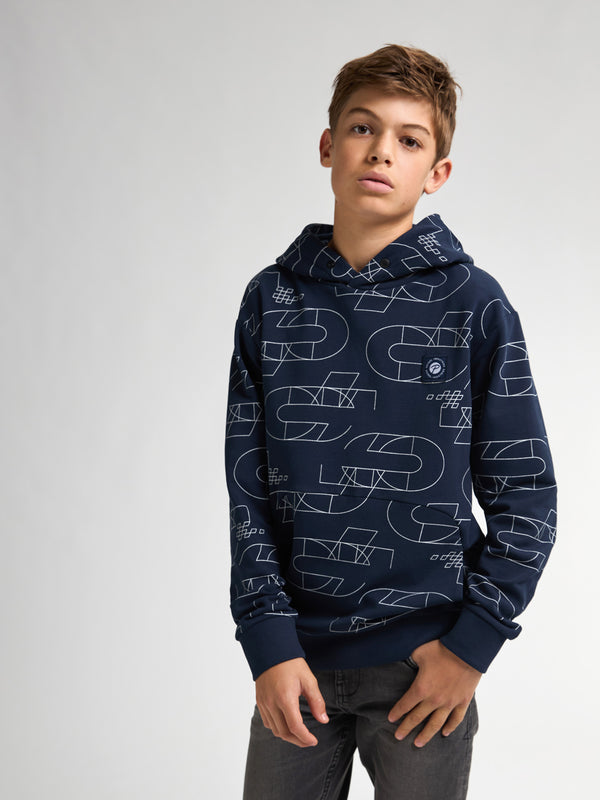 petrol industries All-over Print Hoodie Sandalwood