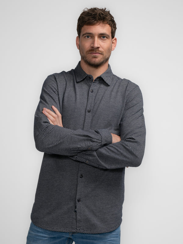 petrol industries All-over print overhemd Port