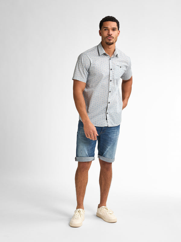 Petrol Industries All-over Print Overhemd Starview