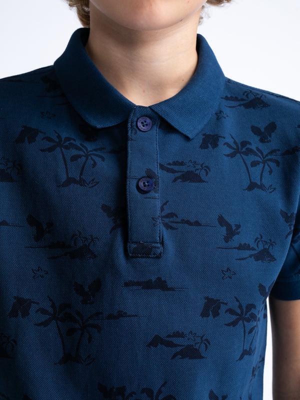 Petrol Industries All-over Print Polo Paradiso