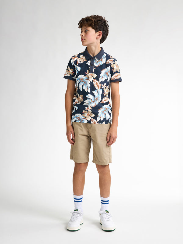 Petrol Industries All-over Print Polo Pier